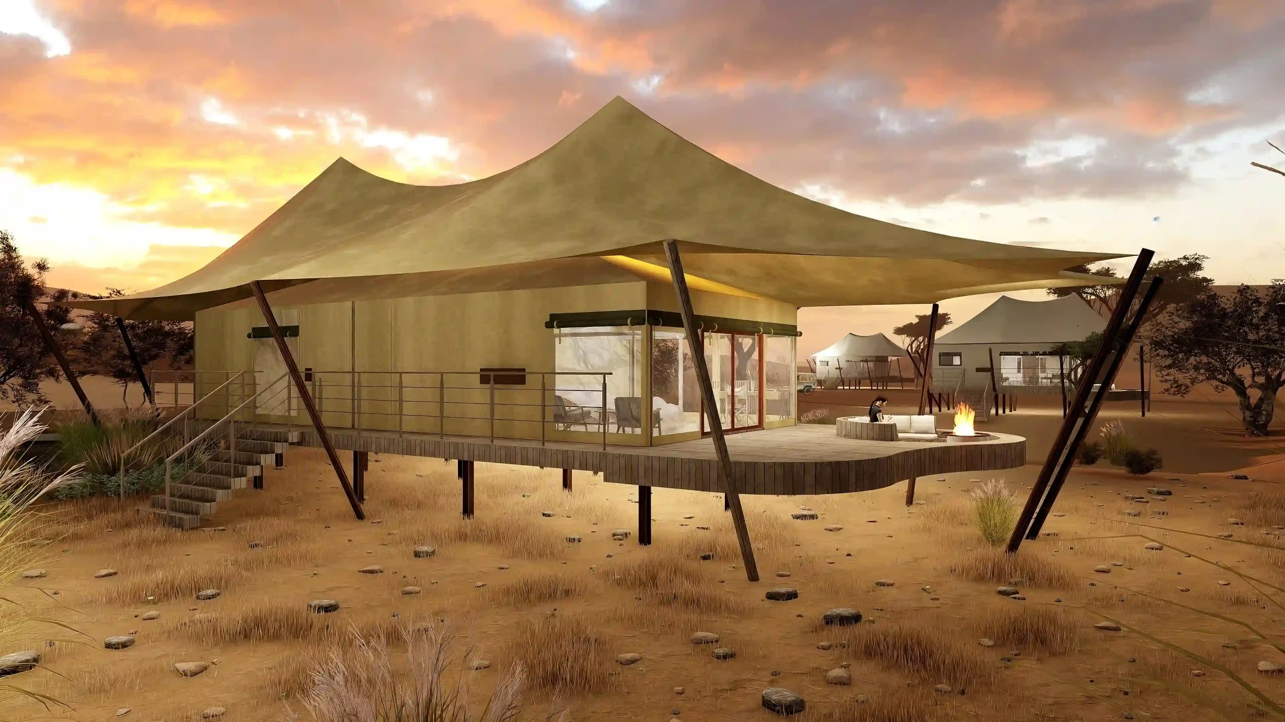 Amboseli Render Images 1 - Soroi Collection - Soroi Collection